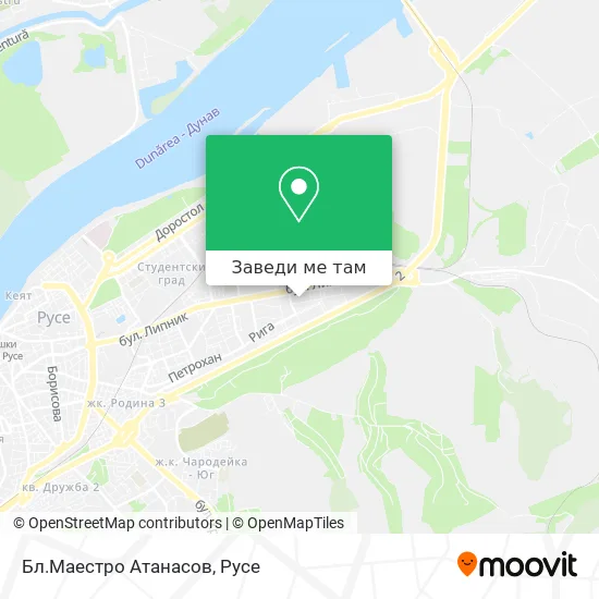 Бл.Маестро Атанасов карта