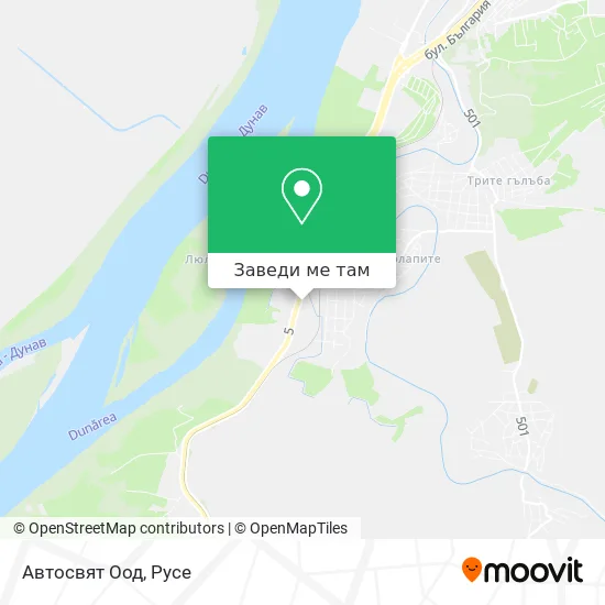 Автосвят Оод карта