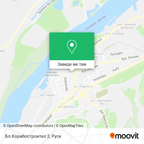 Бл.Корабостроител 2 карта