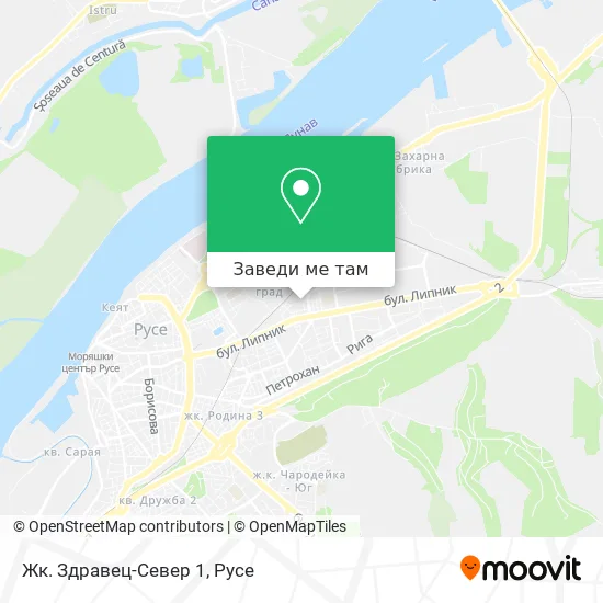 Жк. Здравец-Север 1 карта