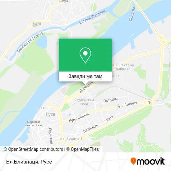 Бл.Близнаци карта