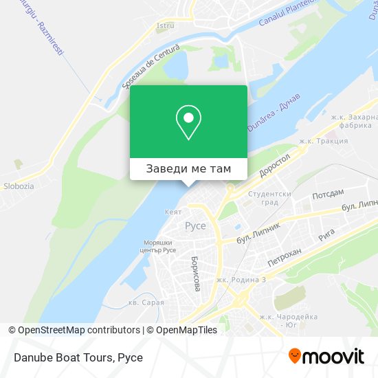 Danube Boat Tours карта