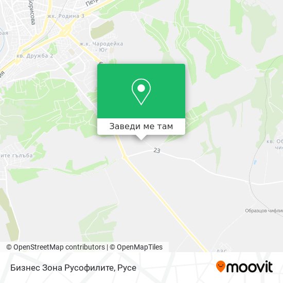 Бизнес Зона Русофилите карта