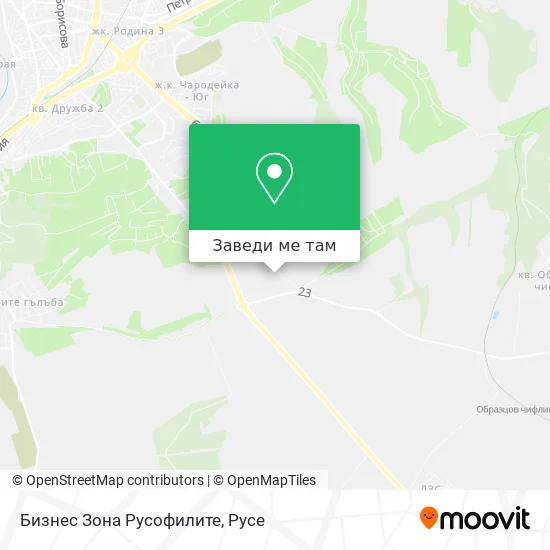Бизнес Зона Русофилите карта