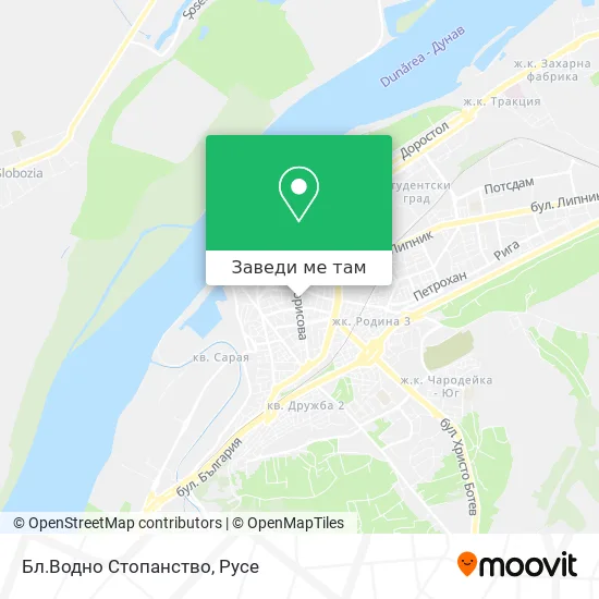 Бл.Водно Стопанство карта