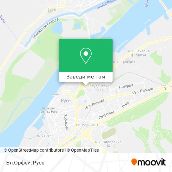 Бл.Орфей карта
