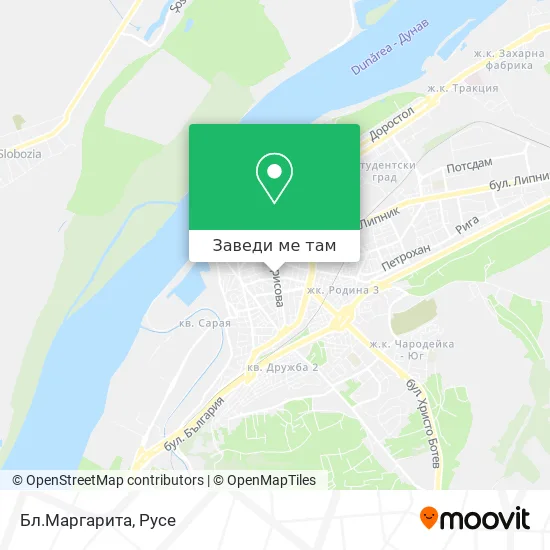 Бл.Маргарита карта