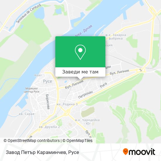 Завод Петър Караминчев карта