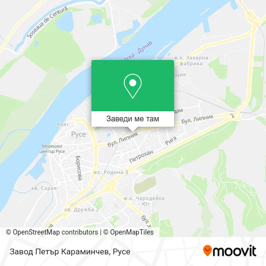Завод Петър Караминчев карта