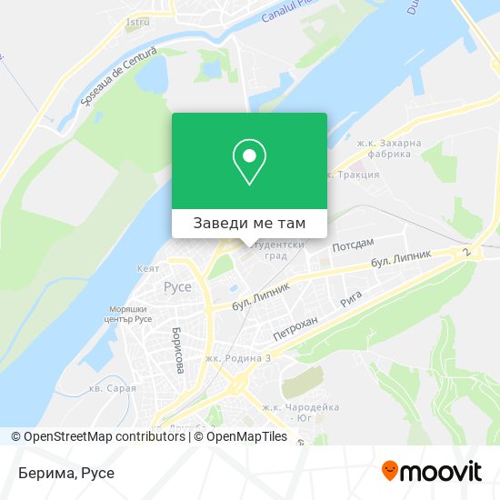 Берима карта