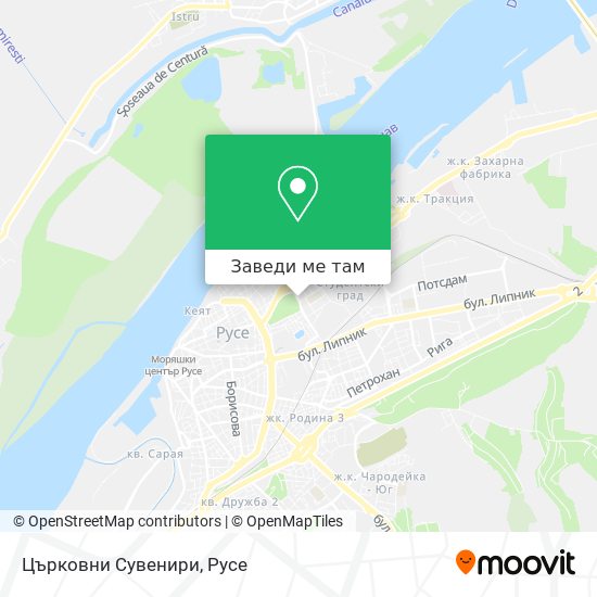 Църковни Сувенири карта