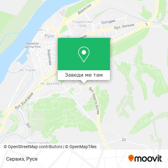 Сервиз карта