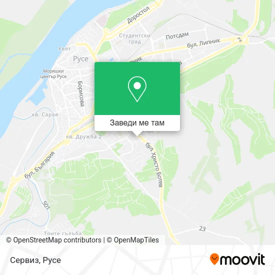 Сервиз карта