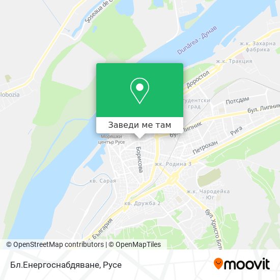 Бл.Енергоснабдяване карта