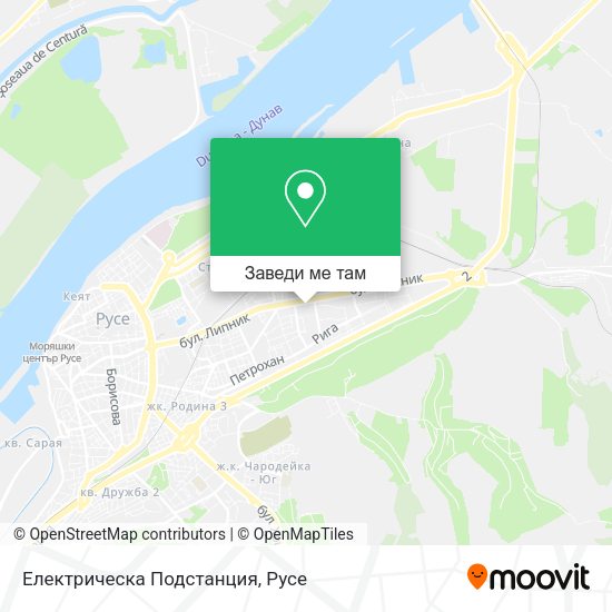 Електрическа Подстанция карта