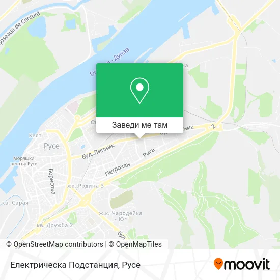 Електрическа Подстанция карта