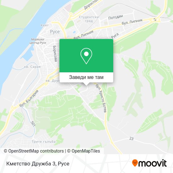 Кметство Дружба 3 карта