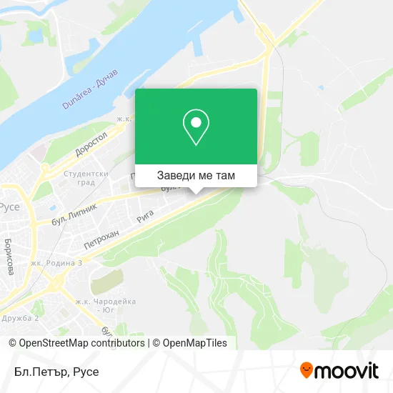 Бл.Петър карта