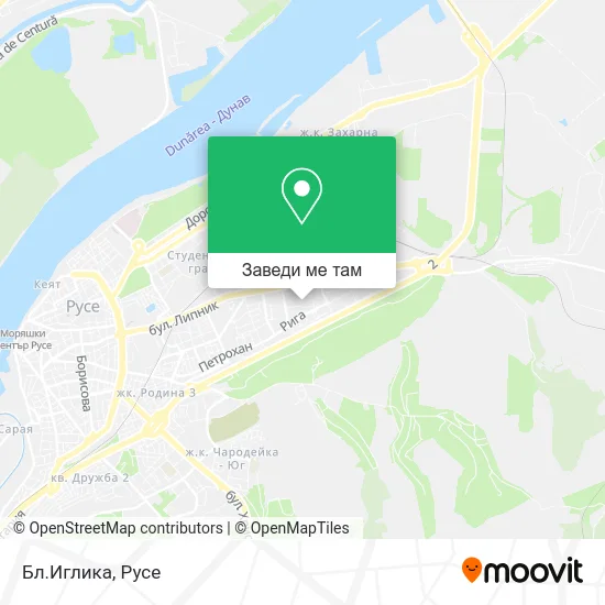 Бл.Иглика карта