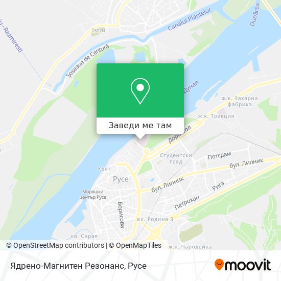 Ядрено-Магнитен Резонанс карта