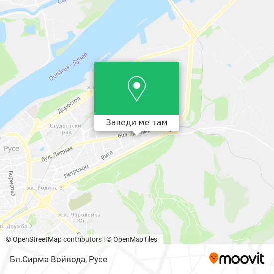 Бл.Сирма Войвода карта