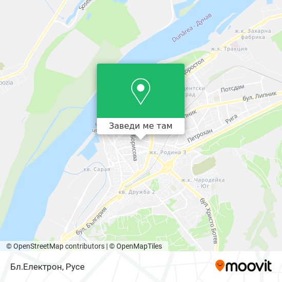 Бл.Електрон карта