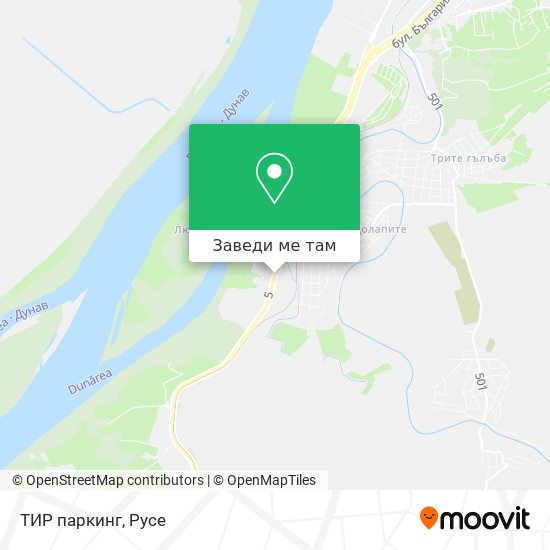 ТИР паркинг карта