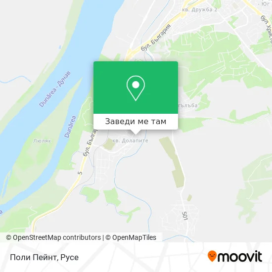 Поли Пейнт карта