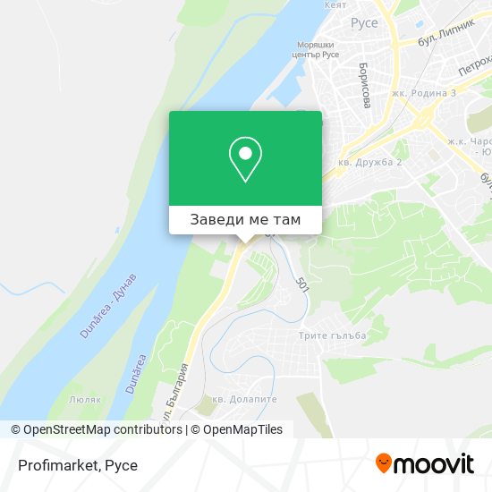 Profimarket карта