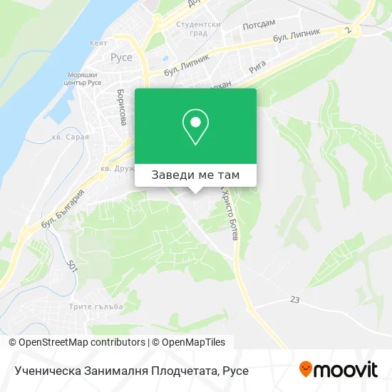Ученическа Занималня Плодчетата карта