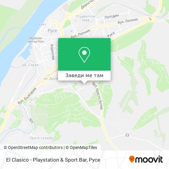 El Clasico - Playstation & Sport Bar карта