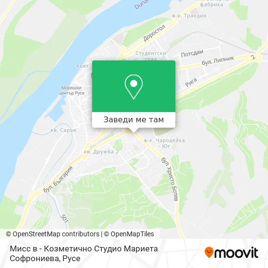 Мисс в - Козметично Студио Мариета Софрониева карта