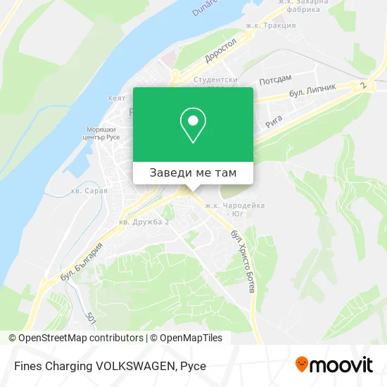 Fines Charging VOLKSWAGEN карта