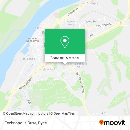 Technopolis-Ruse карта