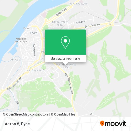 Астра 8 карта