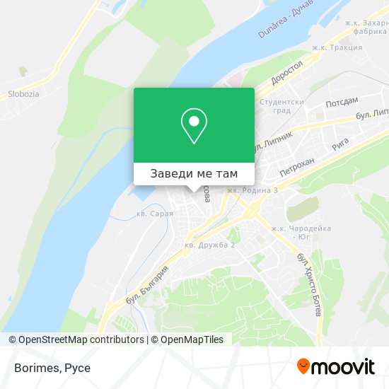 Borimes карта