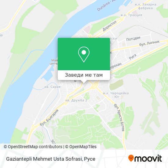 Gaziantepli Mehmet Usta Sofrasi карта