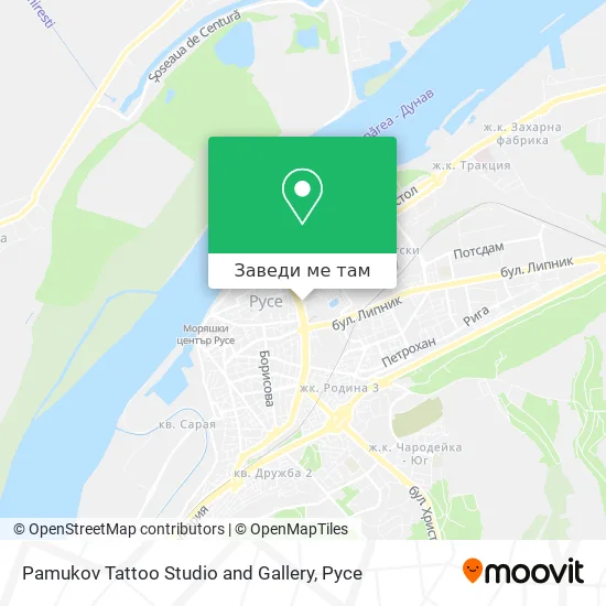 Pamukov Tattoo Studio and Gallery карта