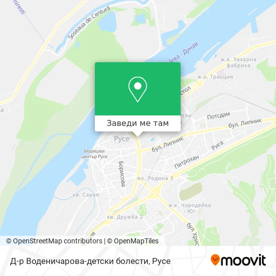 Д-р Воденичарова-детски болести карта