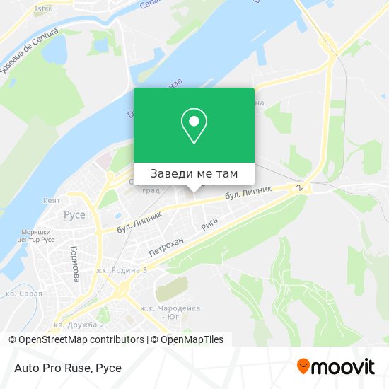 Auto Pro Ruse карта