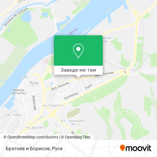 Братоев и Борисов карта