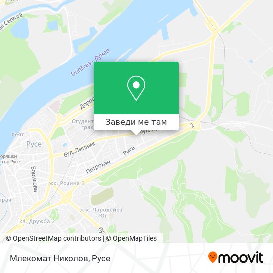 Млекомат Николов карта