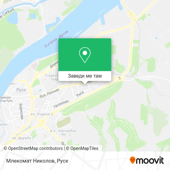 Млекомат Николов карта