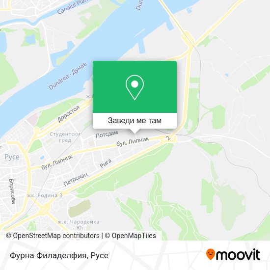 Фурна Филаделфия карта