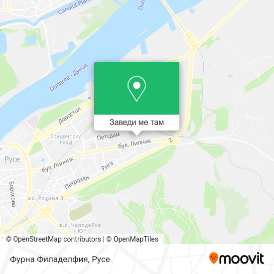 Фурна Филаделфия карта