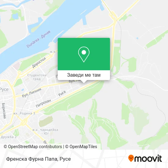 Френска Фурна Папа карта