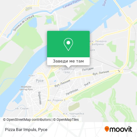 Pizza Bar Impuls карта