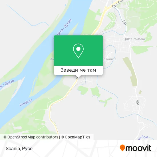 Scania карта