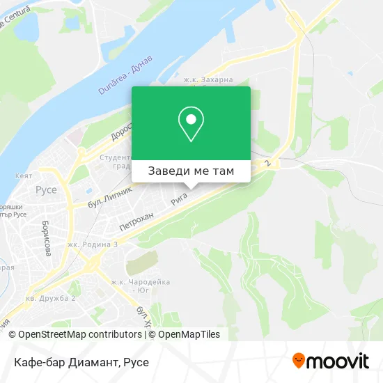 Кафе-бар Диамант карта