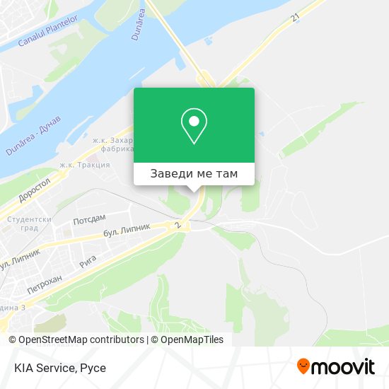 KIA Service карта